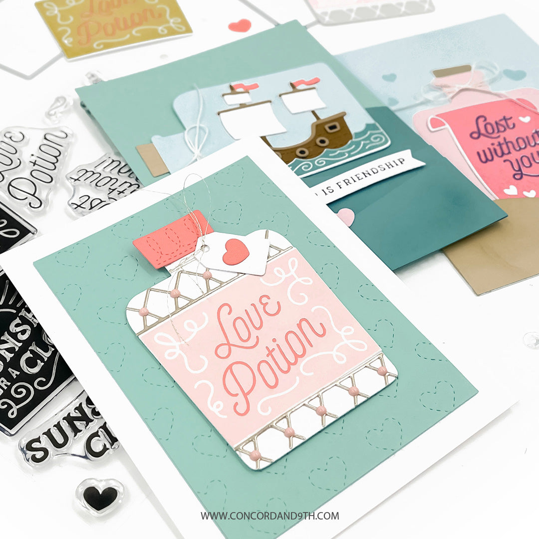 Concord & 9th - Oceans & Potions Bundle - Stamps/Dies