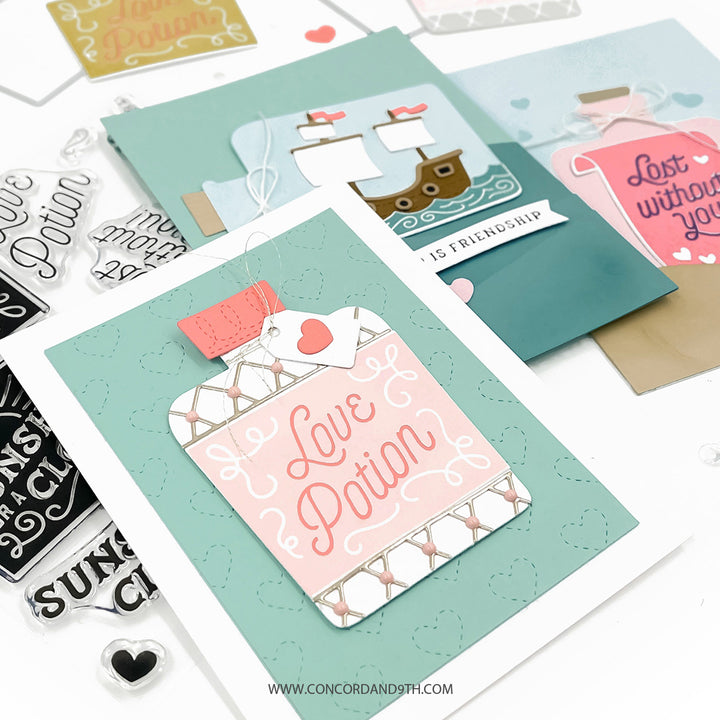 Concord & 9th - Oceans & Potions Bundle - Stamps/Dies