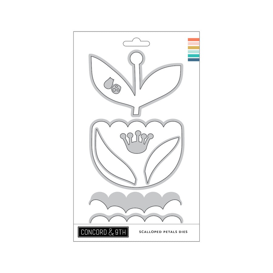 Concord & 9th - Scalloped Petals Dies