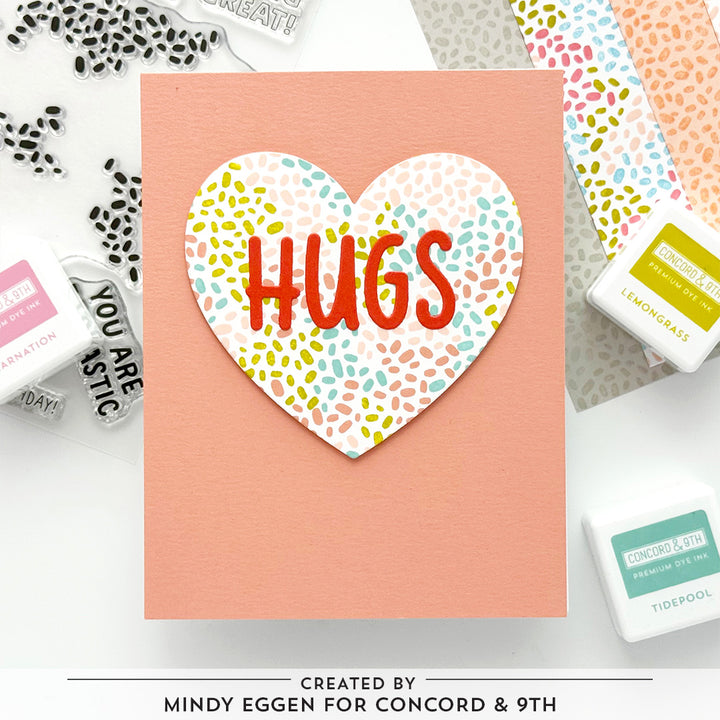 Concord & 9th - Speckled Turnaboutª Stamp Set  (6 x 6)