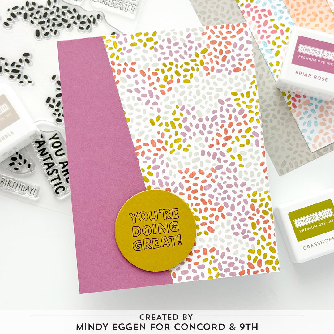 Concord & 9th - Speckled Turnaboutª Stamp Set  (6 x 6)