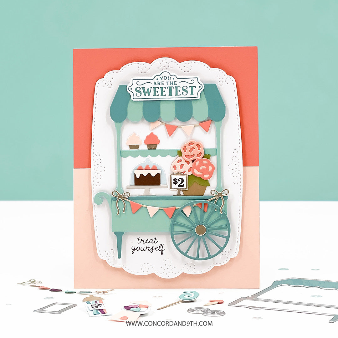 Concord & 9th - Sweet-cart Bundle - Stamp Set/Dies