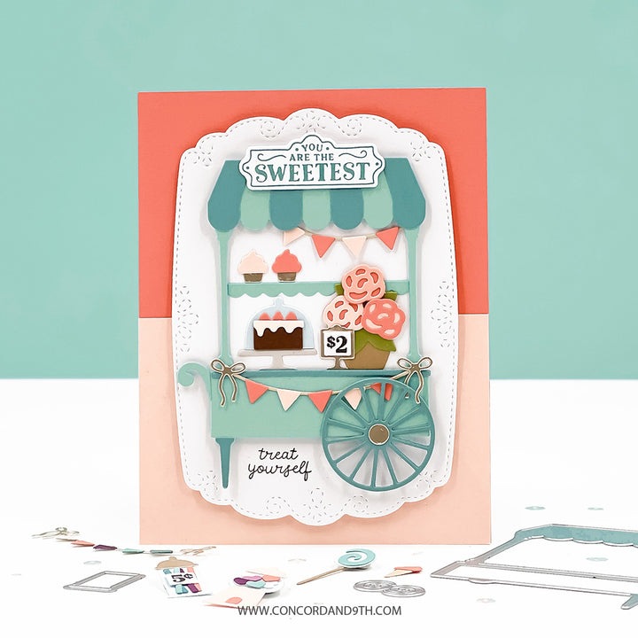Concord & 9th - Sweet-cart Bundle - Stamp Set/Dies