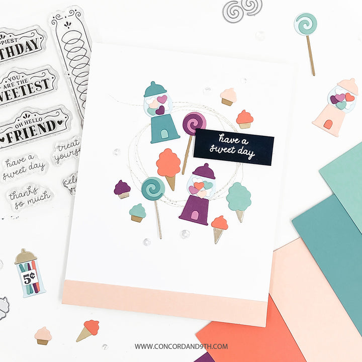 Concord & 9th - Sweet-cart Bundle - Stamp Set/Dies