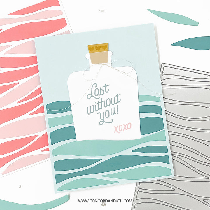 Concord & 9th - Wavy Card Front Die