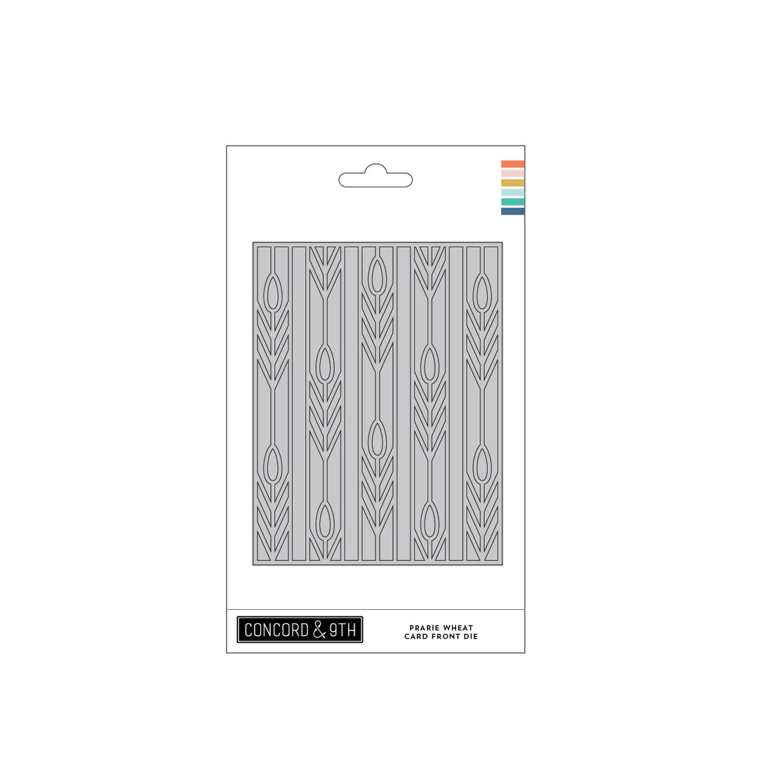 Concord & 9th - Prairie Wheat Card Front Die