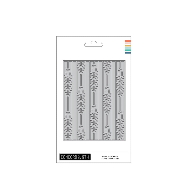 Concord & 9th - Prairie Wheat Card Front Die