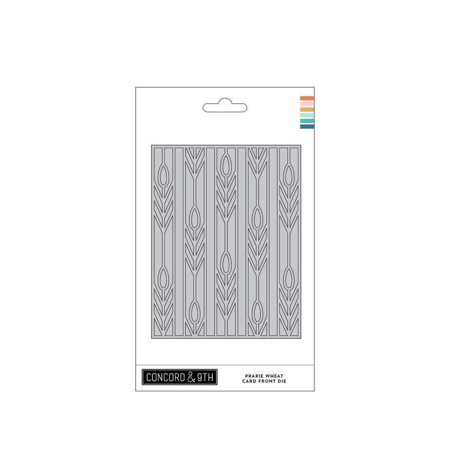Concord & 9th - Prairie Wheat Card Front Die