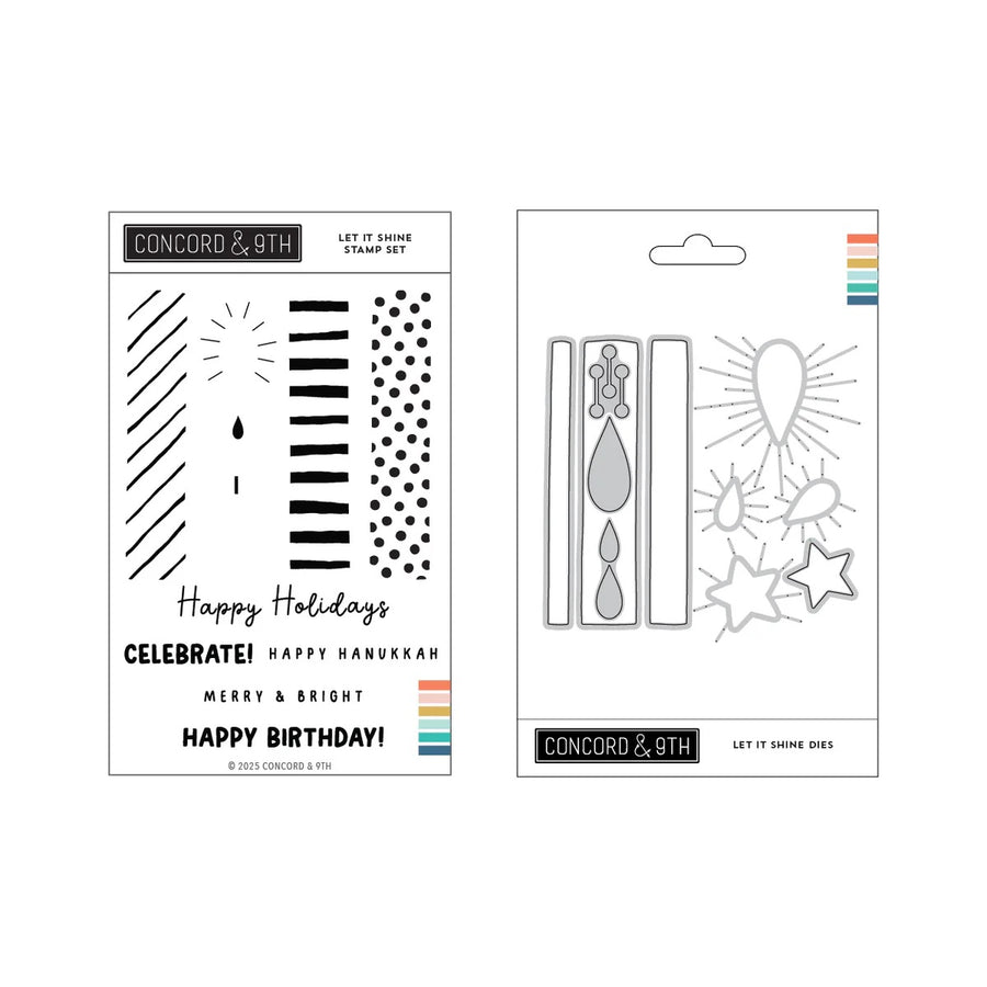 Concord & 9th - Let It Shine Bundle - Stamp Set and Die Set