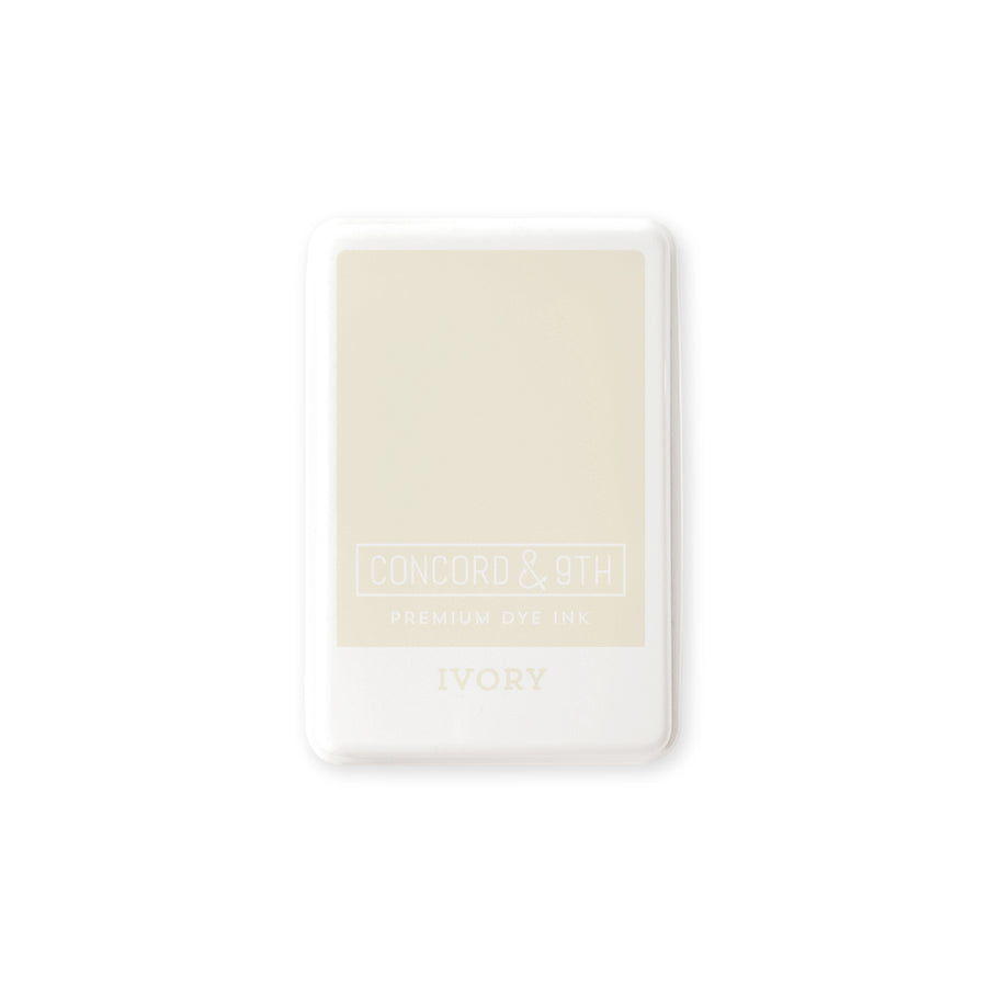 Concord & 9th - Ink Pad -  Ivory