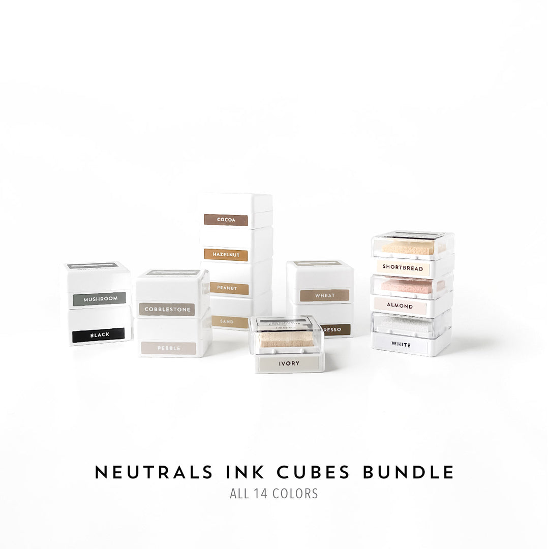 Concord & 9th - Neutrals Collection Ink Cube Bundle