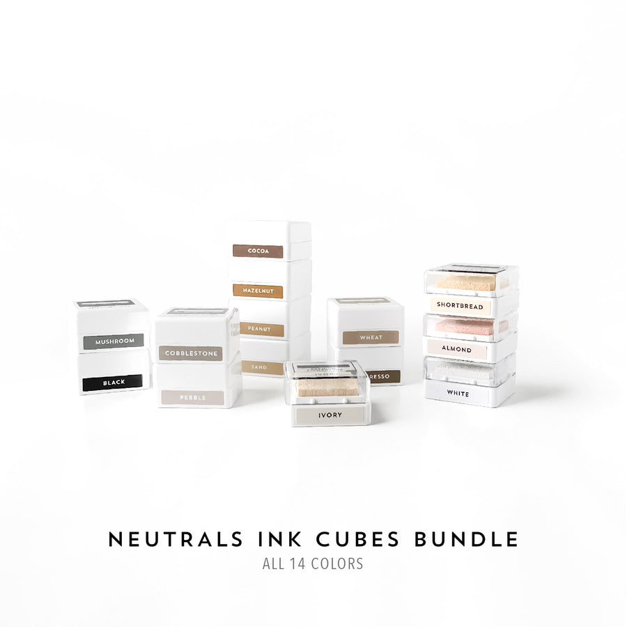 Concord & 9th - Neutrals Collection Ink Cube Bundle