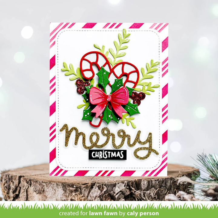 Lawn Fawn - LF1267 - Scripty Merry - Lawn Cuts