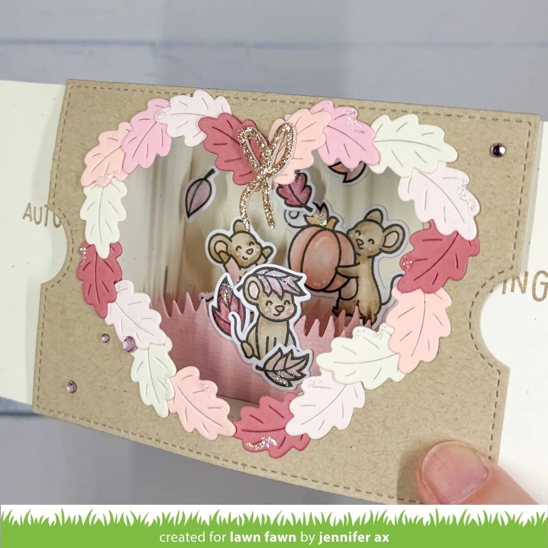 Lawn Fawn - Fall Mice Lawn Cuts