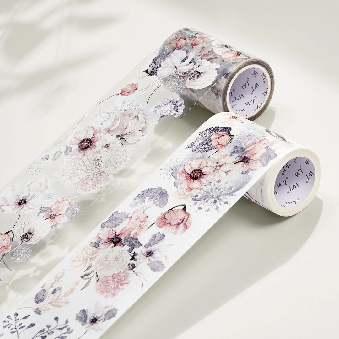 The Washi Tape Shop - Frostbloom Wide Washi / PET Tape