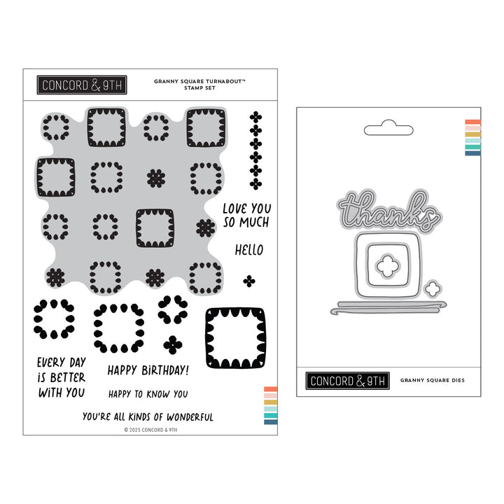 concord 9th granny square bundle
