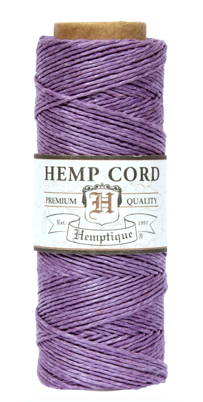 Hemp Cord Spool #10 -Lavender