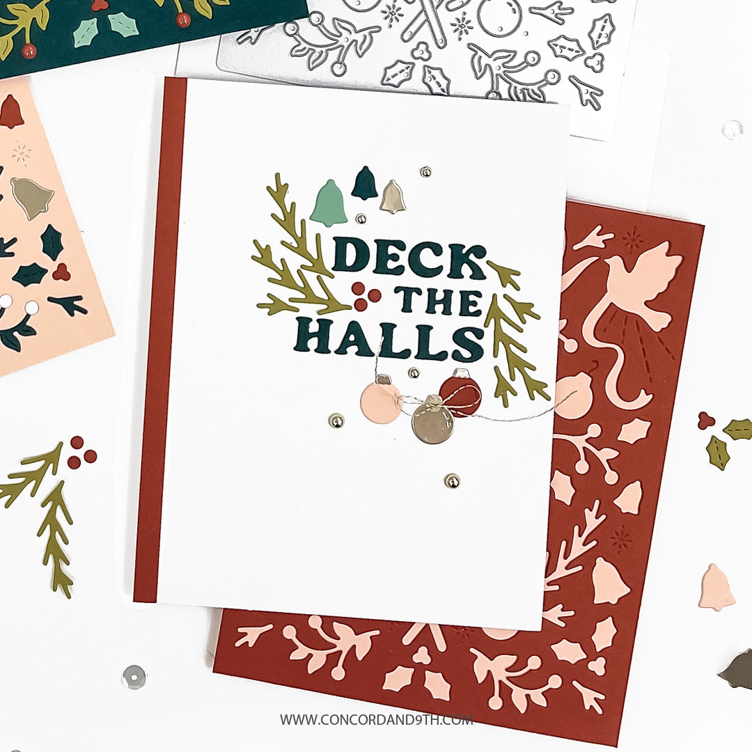 PRE_ORDER ONLY - Concord & 9th - Holiday Charm Inlay Die