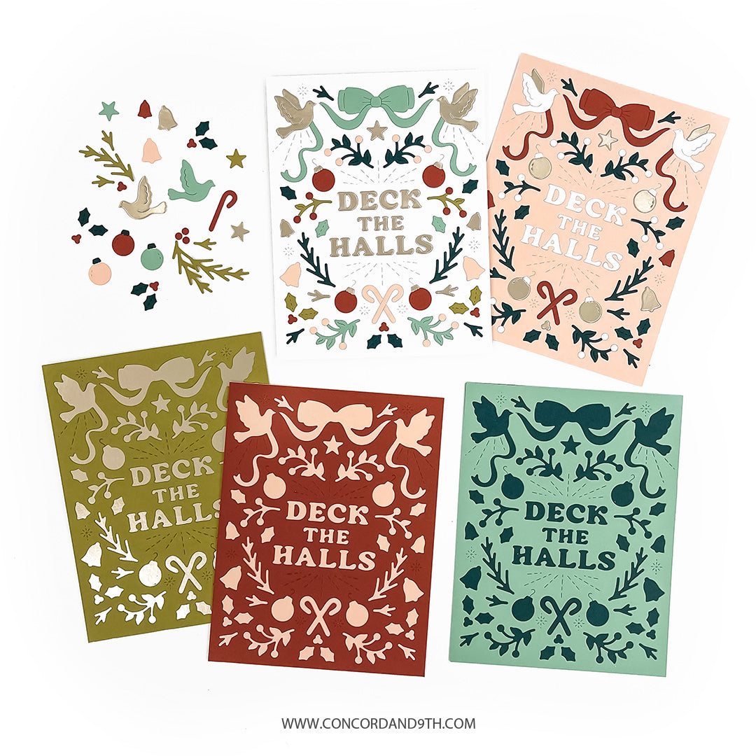 PRE_ORDER ONLY - Concord & 9th - Holiday Charm Inlay Die