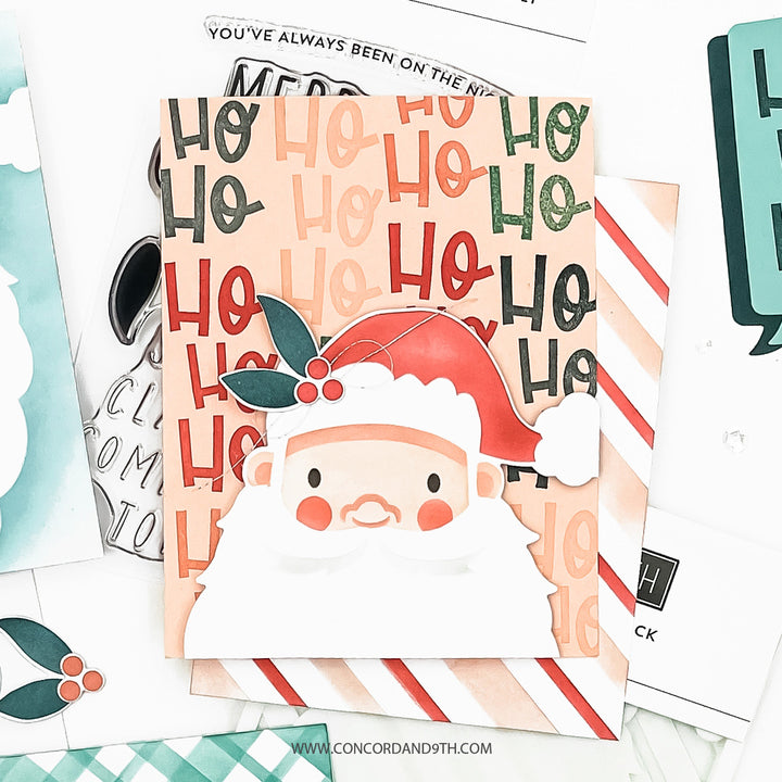 PRE_ORDER ONLY - Concord & 9th - Jolly St. Nick Stamps, Dies & Stencils Bundle