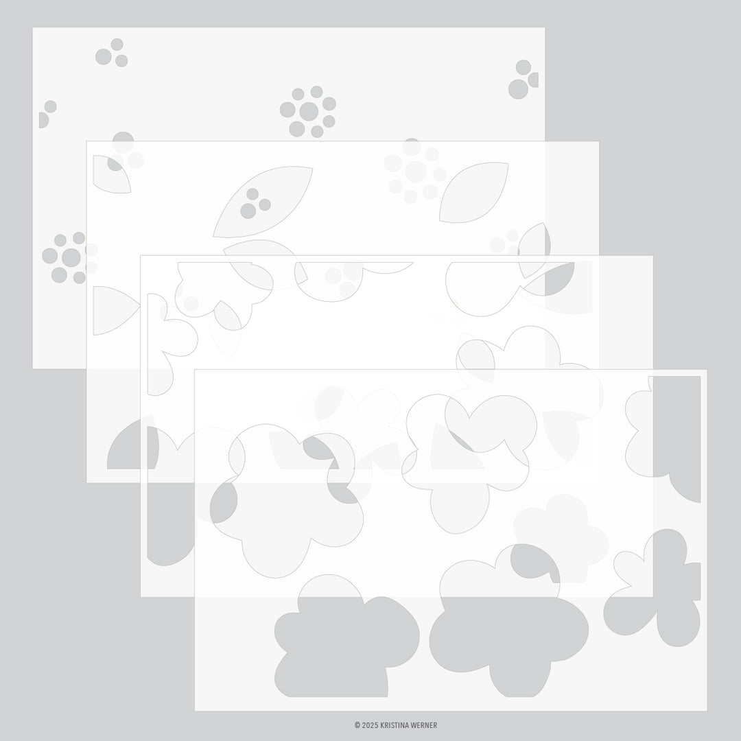 concord-9th-kristina-werner-simple-flowers-stencil-pack-4-qty-6-x-9