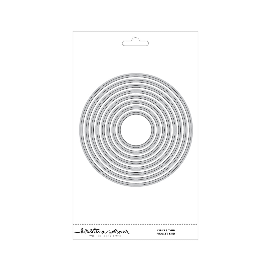 Concord & 9th - Kristina Werner - Circle Thin Frames Dies