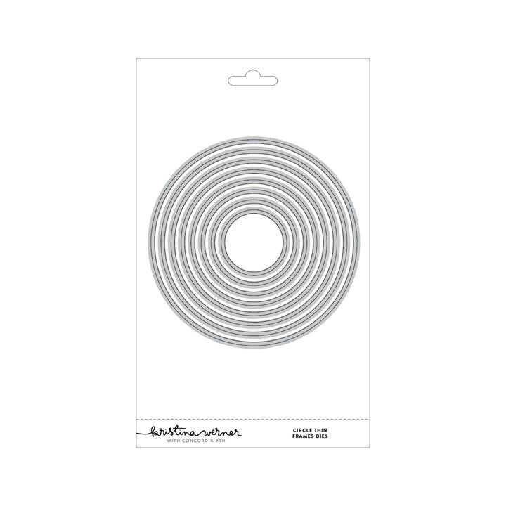 Concord & 9th - Kristina Werner - Circle Thin Frames Dies