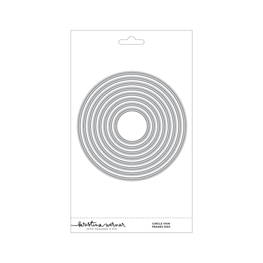 Concord & 9th - Kristina Werner - Circle Thin Frames Dies