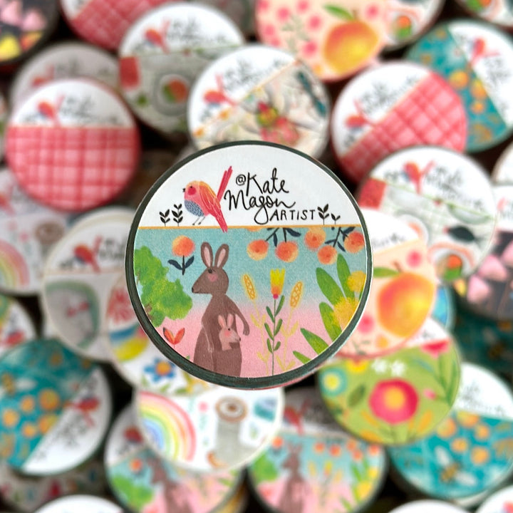 Kate Mason Artist - Washi Tape - Australian Flora & Fauna