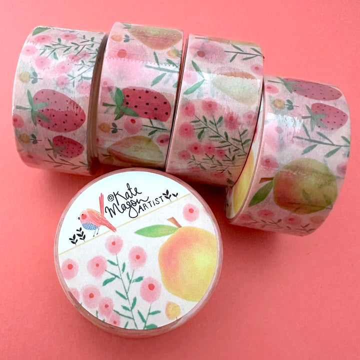 Kate Mason Artist - Washi Tape - Fruity Floral