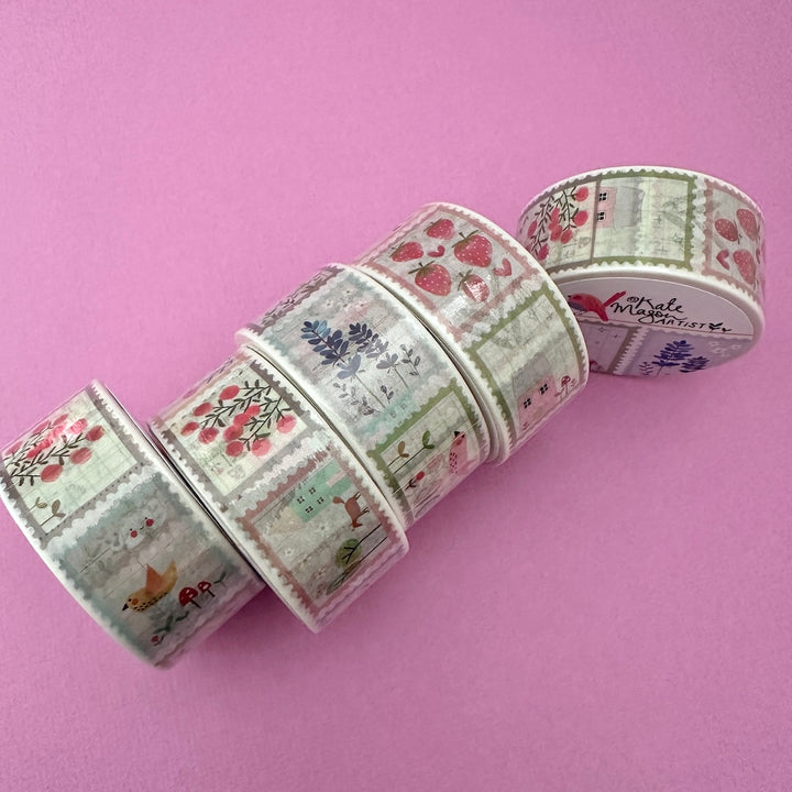 Kate Mason Artist - Washi Tape - Little Stamps