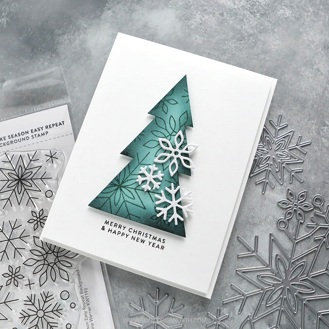 Concord & 9th - Kristina Werner - Snowflake Seasons Stamp & Die Bundle