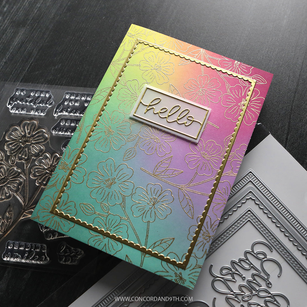 Concord & 9th - Kristina Werner - A7 Detailed Frames Dies