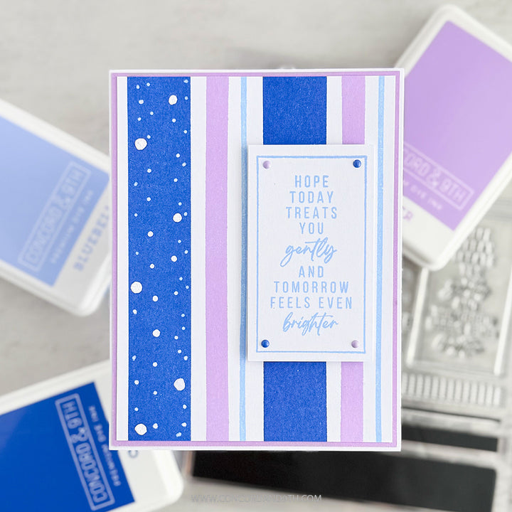 Concord & 9th - Kristina Werner - Bold Stripes Greetings Stamps (6 x 8)