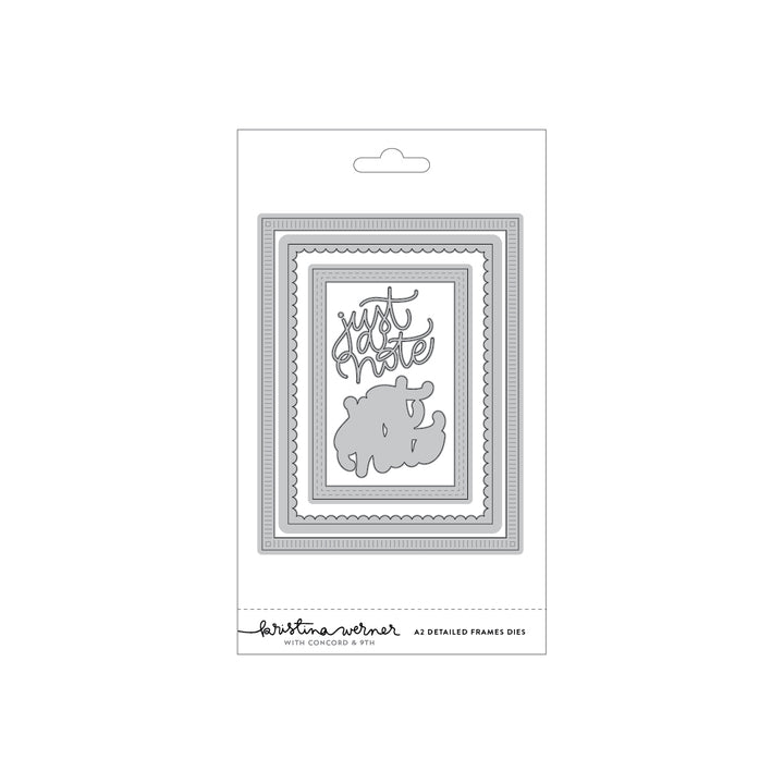 Concord & 9th - Kristina Werner - A2 Detailed Frames Dies