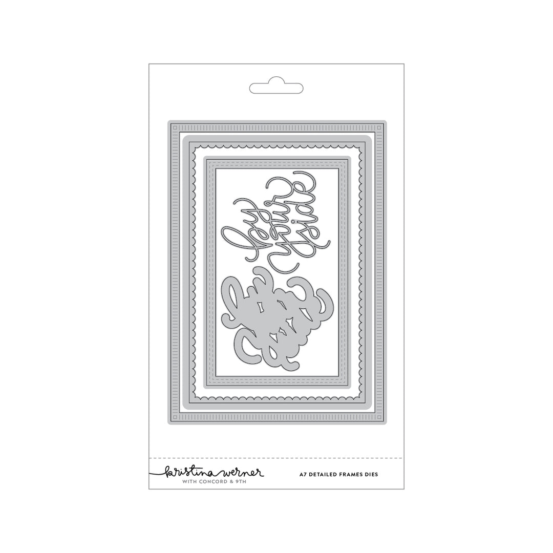 Concord & 9th - Kristina Werner - A7 Detailed Frames Dies