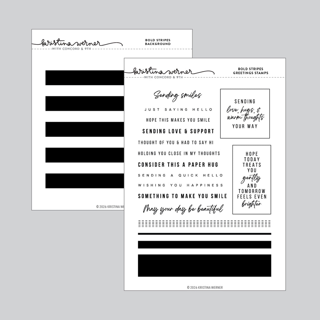 Concord & 9th - Kristina Werner - Bold Stripes BUNDLE
