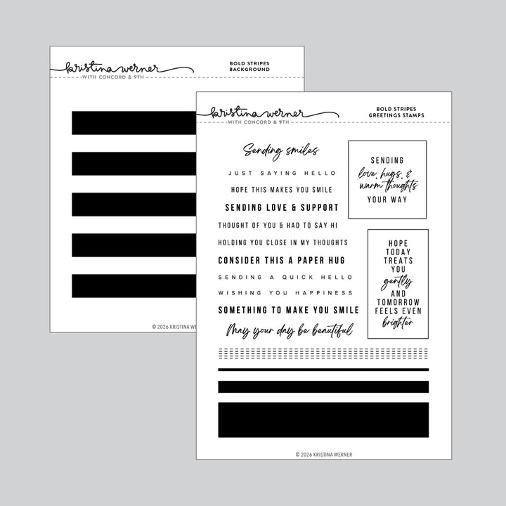 Concord & 9th - Kristina Werner - Bold Stripes BUNDLE