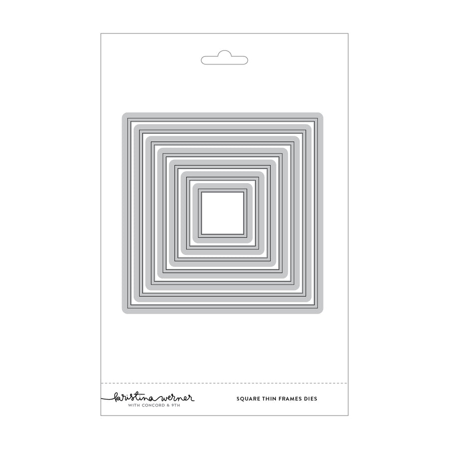 Concord & 9th - Kristina Werner - Square Thin Frames Dies