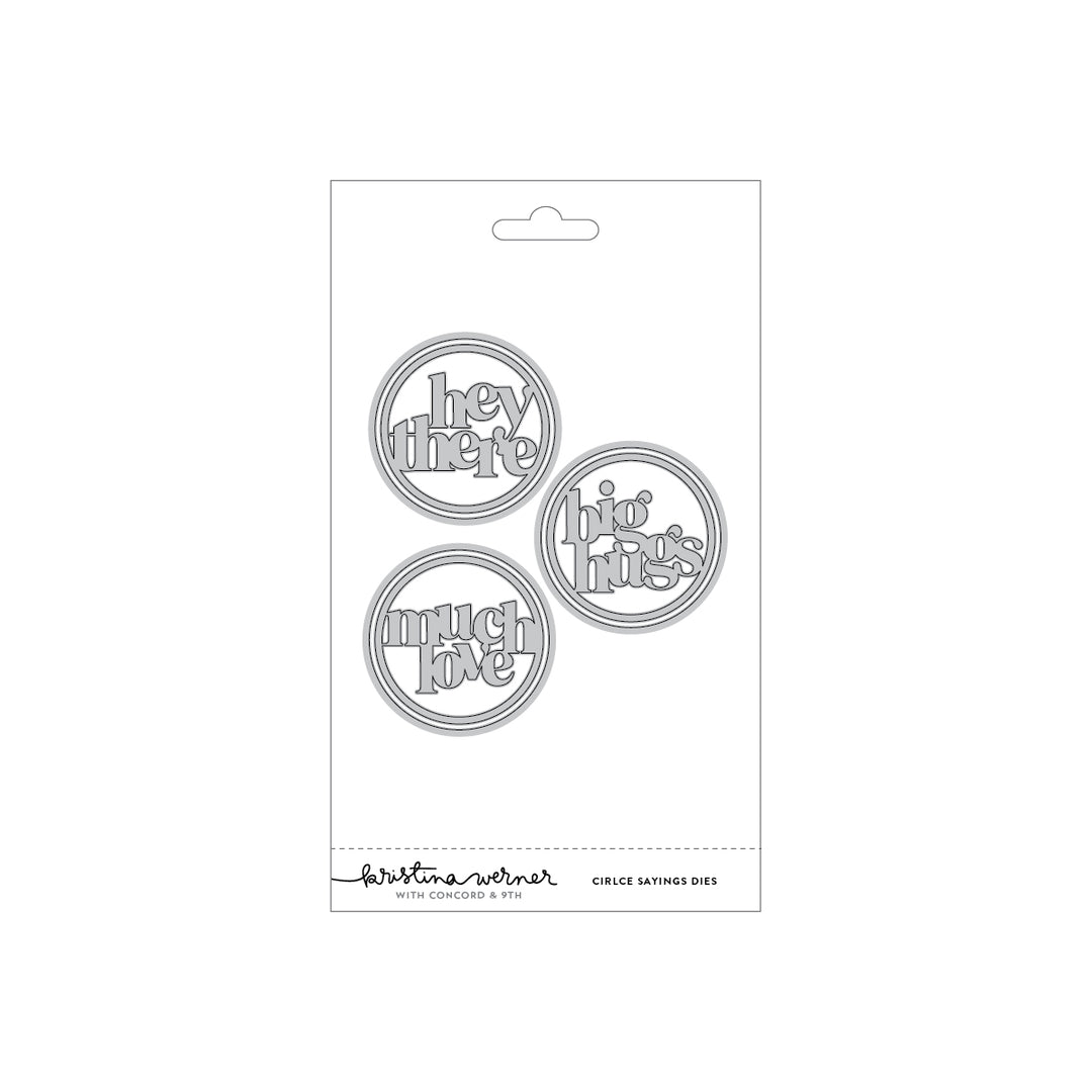 Concord & 9th - Kristina Werner - Circle Sayings Dies
