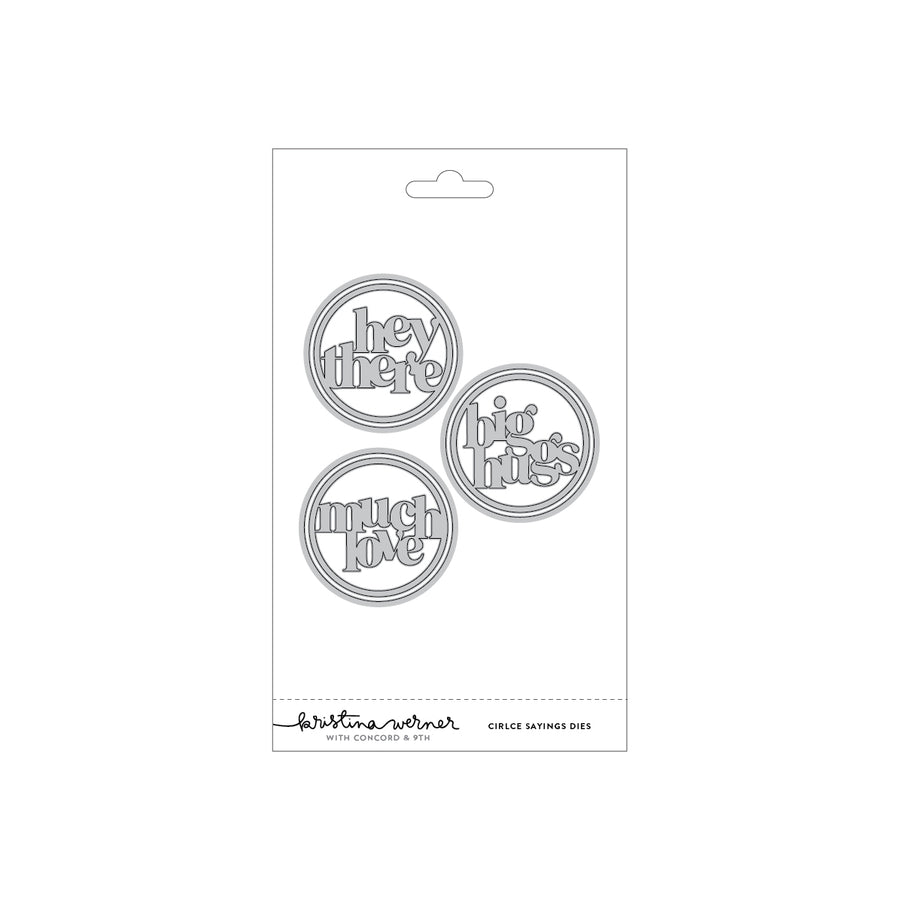 Concord & 9th - Kristina Werner - Circle Sayings Dies