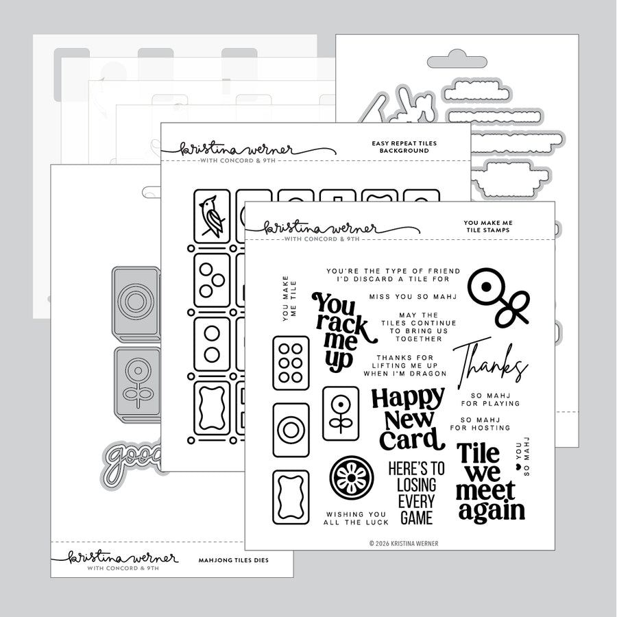 Concord & 9th - Kristina Werner - Everything Mahjong Bundle - 6 Products