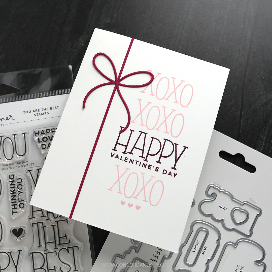 Concord & 9th - Kristina Werner - You Are The Best Bundle - Stamps/Dies