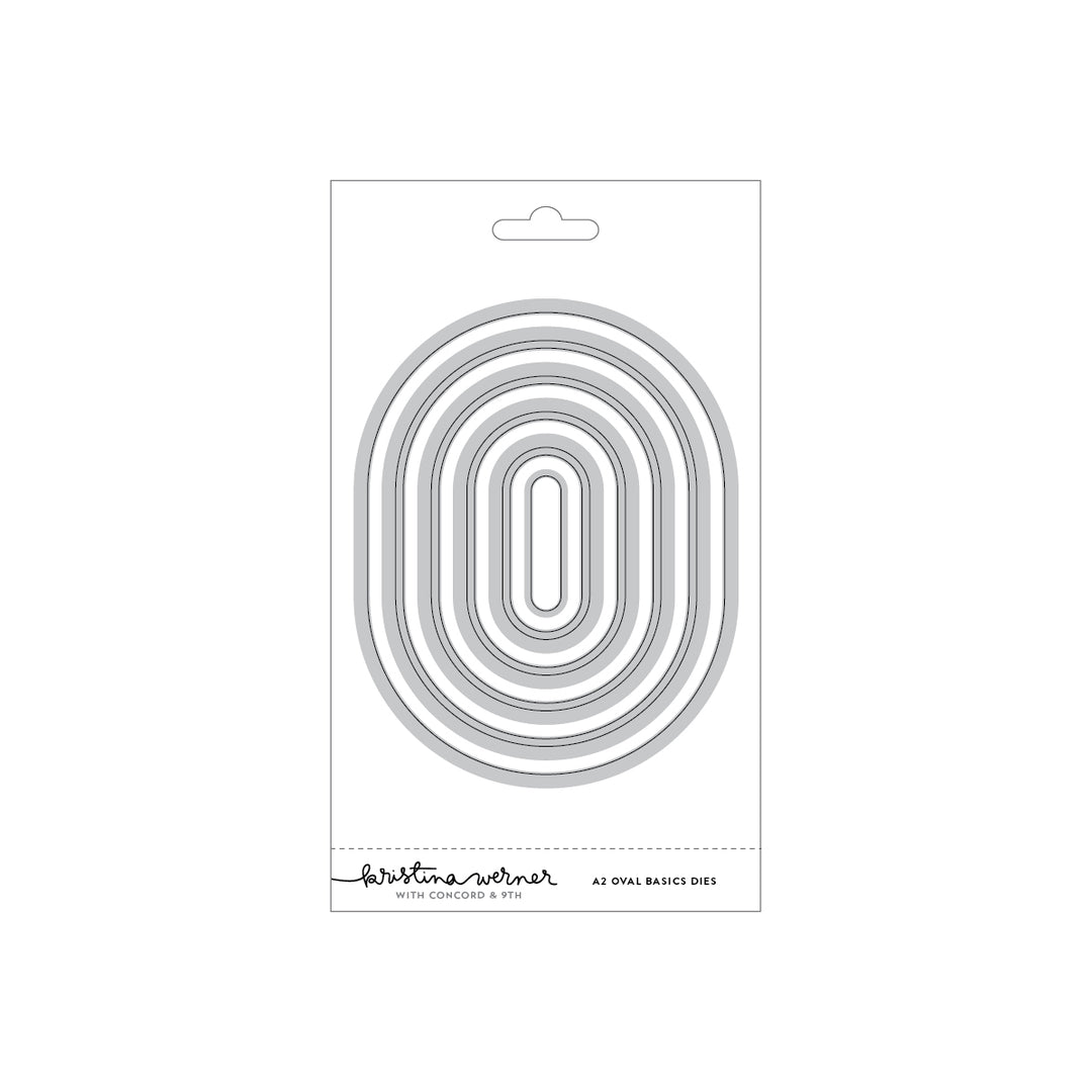 Concord & 9th - Kristina Werner - A2 Oval Basics Dies