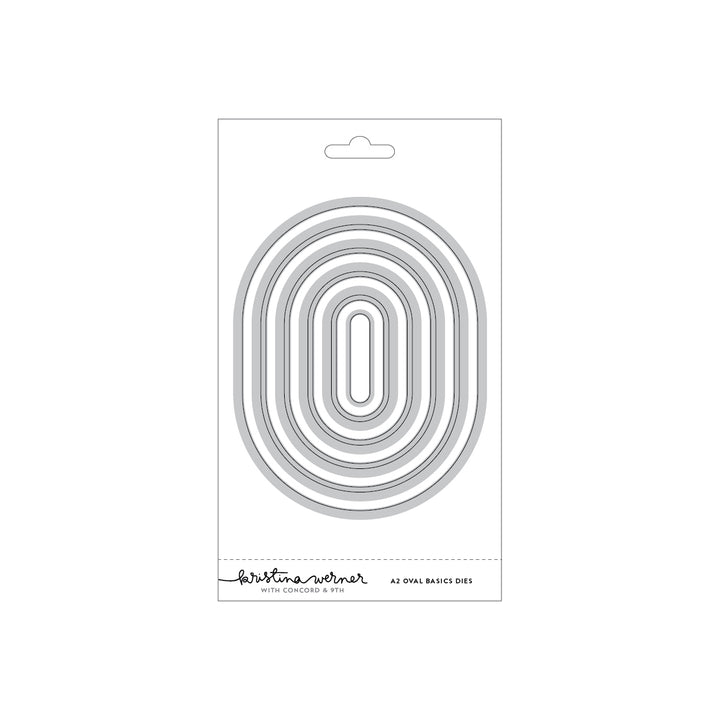 Concord & 9th - Kristina Werner - A2 Oval Basics Dies