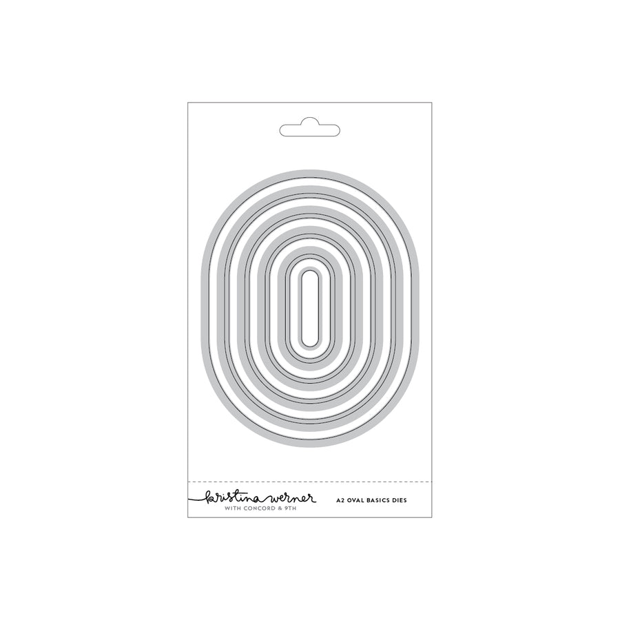 Concord & 9th - Kristina Werner - A2 Oval Basics Dies