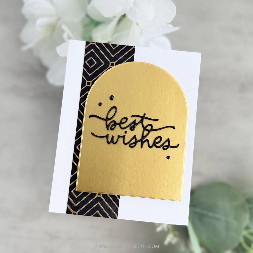 Concord & 9th - Kristina Werner - Easy Repeat Colette Tile Background Stamp (6 x 6)