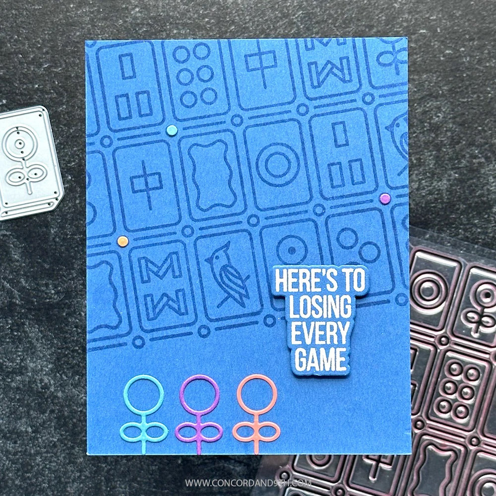 Concord & 9th - Kristina Werner - Easy Repeat Tiles Bundle - Stamps & Stencils