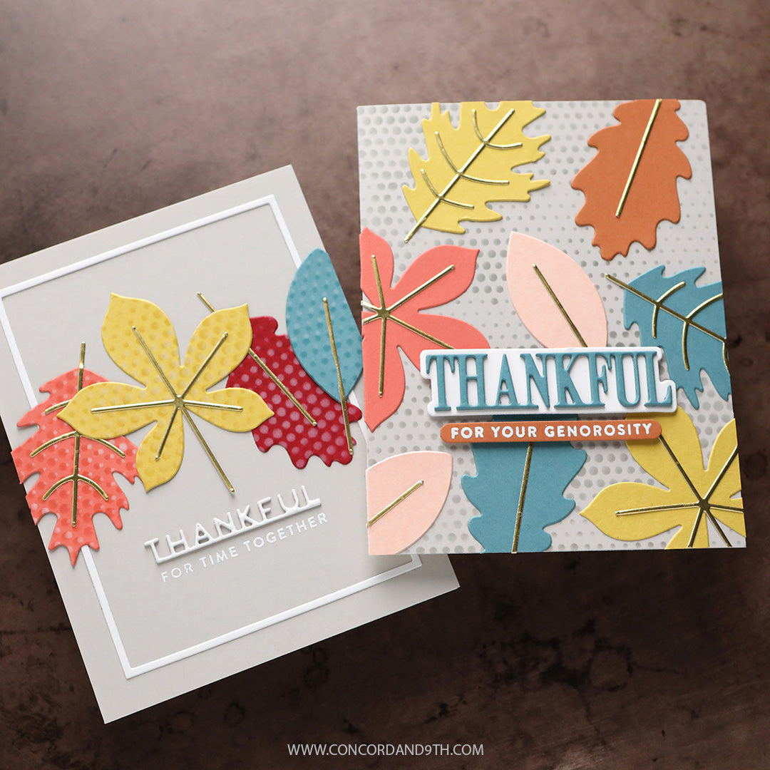 Concord & 9th - Kristina Werner - Big Leaves and Stems Dies