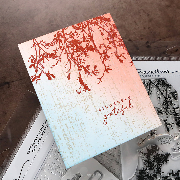 Concord & 9th - Kristina Werner - Calm Canopy Stamp Set (6 x 8)